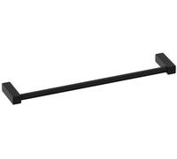 Cosmic Towel Rail, Black Matt, Wall-Mounted, 40 Cm. Collection Metric
