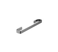 Cosmic Bathroom Towel Wall Mounted Rail with Chrome Stainless Steel Finish 40 cm