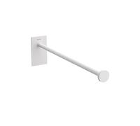 COSMIC Towel rail White Matte Adhesive Measures 8 x 4.5 x 31 cm