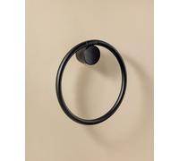 Cosmic Towel Ring, 20Cm Diam, Black, Award-Winning Design, Geyser Collection
