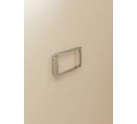 Cosmic Towel Ring, Chrome Gloss, Wall-Mounted, 20,3 Cm. Collection The Grid