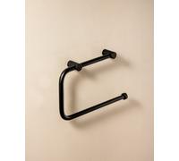 Cosmic Towel Ring, Matt Black, Wall-Mounted, 20Cm Diameter, Collection Logic
