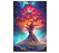 Cosmic Tree of Life 1000 Piece Jigsaw Puzzle for Adults Kids - Wooden Jigsaw Puzzles for Adults 1000 DIY Puzzle Toys （78×53cm）