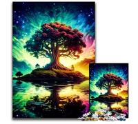 Cosmic Tree of Life JigsawPuzzle 1000 Pieces for Adults cardboard Jigsaw Puzzles Relaxing Entertainment, Home Decor 26X38CM/10.23x14.96inch