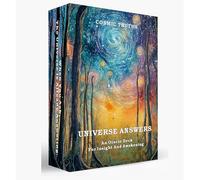 Cosmic Truths Oracle Deck , oracle cards with meanings on them，Fortune Teller Oracle card，Inspirational Affirmation Cards with Celestial Artwork for Mindfulness, Reflection, and Daily Insight