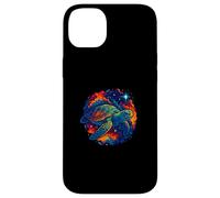 Cosmic Turtle, Galactic Ocean Vibes, Sea Animal Case for iPhone 14 Plus