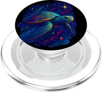 Cosmic Turtle, Galactic Ocean Vibes, Sea Animal PopSockets PopGrip for MagSafe