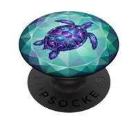 Cosmic Turtle Mandala Galaxy Spirit PopSockets Adhesive PopGrip