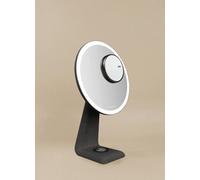 Cosmic Vanity Mirror And Lamp, X10 Magnifying Magnetic Handheld Mirror, Adjustable Front And Rear Led Lighting, Black, Essentials