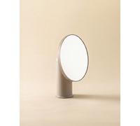 Cosmic Vanity Mirror, Magnifying Mirror 5X, Countertop, Grey, Geyser Collection