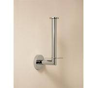 Cosmic Vertical Toilet Roll Holder, Chrome, Hidden Fixings, Anti-Corrosion, Start Collection
