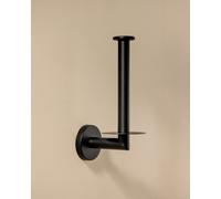 Cosmic Vertical Toilet Roll Holder, Matt Black, Hidden Fixings, Anti-Corrosion, Start Collection