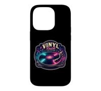 Cosmic Vinyl Record Collector Turntable Music Case for iPhone 14 Pro