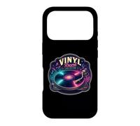 Cosmic Vinyl Record Collector Turntable Music Case for iPhone 17 Pro