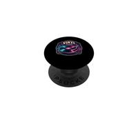 Cosmic Vinyl Record Collector Turntable Music PopSockets Adhesive PopGrip