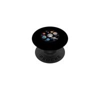 Cosmic Vinyl Record Planets Orbit PopSockets Adhesive PopGrip