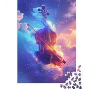 Cosmic Violin 1000 Pieces Puzzles for Teenagers Gifts Paper Puzzle Jigsaws for Adults Home Educational Games DIY Toys 1000pcs (38x26cm)