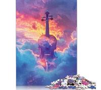 Cosmic Violin Puzzle Toy Educational Game Premium Cardboard Jigsaw Puzzle for Adult Children 1000pcs (75x50cm)