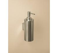 Cosmic Wall Mounted Soap dispenser 240ml Chrome Steel Architect Collection in Silver Cosmic Silver
