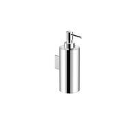 Cosmic Wall Mounted Soap dispenser 240ml Chrome Steel Architect Collection in Silver Cosmic Silver