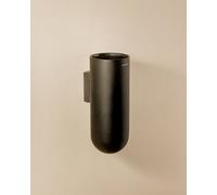 Cosmic Wall Mounted Toothbrush Holder, Bathroom Tumbler, Black, Award-Winning Design, Geyser Collection