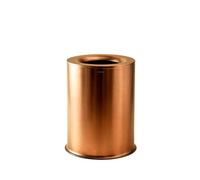 COSMIC Waste bin Brushed copper PVD 5L Measures 26 x 19 x 20.5 cm