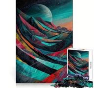Cosmic Waves 1000 Pieces Jigsaws Adults Puzzles Strong Memory, Precise Joint, Joyful Challenge, Room Art (50x75cm)