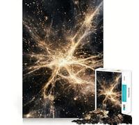 Cosmic Web Abstract Art 1000 Piece Jigsaw Puzzles- Brain Exercise, Precise Cut, Real Challenge, Wall Display (38x26cm)