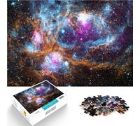 Cosmic Winter WonderlandJigsaw Puzzles for teenagers 1000 Pieces Pattern assembly for is ideal as a gift for the whole family 38x26cm