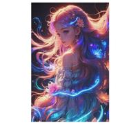 Cosmic Witch Wooden Jigsaw Puzzles, 1000 Piece Puzzle Board Game, Best Gift for Adults And Kids, Family Game, 78×53cm