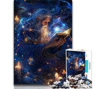 Cosmic Wizard Adult Jigsaws 1000 Pieces Difficult,Help The Brain Exercise Addictive Toys to Cultivate Patience Great Gift (38x26cm)