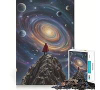 Cosmic Wonder 1000 Piece Jigsaw Puzzles for Adults Brain Think, Tight Edge, Real Challenge, Birthday Present (38x26cm)