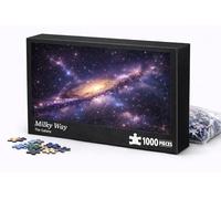 Cosmic Wonders Jupiter Jigsaw Puzzle, 1000 Pieces, Space Theme, Cardboard, Rectangular, for Adults (Milky Way)