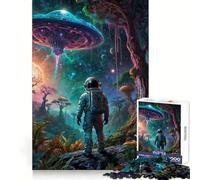 Cosmic Wonders UFO Jigsaw Puzzles 1000 Pieces for Adults Brain Exercise, Decompress, Family Game, Home Art (38x52cm)