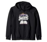 Cosmically Overbooked Funny Astrology Spiritual Zip Hoodie