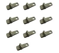 Cosmin 10Pcs Awning Rope Clamp Tarp Clamp Tarp Clip Reusable Tent Crocodile Clip Tent Canopy Clip for Awnings Camping Durable Easy to Use Green