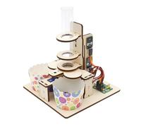 Cosmin 1Set Intelligent Go Sorter DIY Science Experimental Kit Youth STEAM Education Handicraft Model Wood Color Learning Teaching Aid