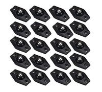 Cosmin 20 PCS Mini Swivel Wheels Furniture Wheels Self-Adhesive Casters Wheels 360°Universal Mini Wheel with Roller Ball