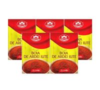 Cosmin Hot Paprika 17g | Boia De Ardei Iute 17g | Perfect to Make Seasoning Blends for Various Meats, Poultry, Veggies, Etc | Product of Romania | Easy to Use | Taste of Home (5 Pack, Pepper 17g)