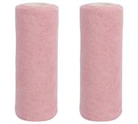 Cosmin Reusable Cleaning Wipe Microfiber Towel Rolls Dish Rags Wash Paper Towel Replacement, Pink