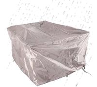 COSMO BUY 4 PC Rattan Garden Furniture Sets, Indoor and Outdoor, Table Chairs Sofa Set, Balcony, Patio and Conservatory Furniture, Backyard, Pool Side Coffee Seater (4PC Brown Rattan With Rain Cover)