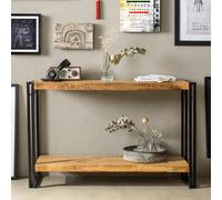 Cosmo Console Table - Industrial Style - Wooden and Metal