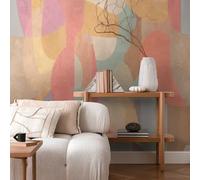 Livingwalls CosmoLiving Non-Woven Wallpaper with Abstract Design in Orange, Brown, red - 8,80 x 0,53 m Designer Wallpaper by Cosmopolitan - 791455