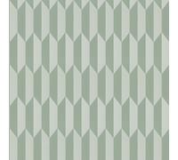 AS Creation COSMO Living Graphic Groove Mint Wallpaper 79086-4 - Metallic
