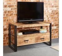 Cosmo TV Unit - 102cm - Industrial Style - Wooden and Metal