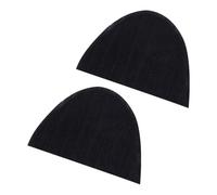 COSMOBETTY 1 Pair Self-Adhesive Invisible Heel Pads for High Heels and Flat Shoes Black Cushions Relief and Anti-wear Design for Comfortable Foot Support