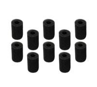 COSMOBETTY 10pcs Pre-filter Sponge Roll for Fish Tank Filter Intake Black Cotton Protective Filter Sleeve to Prevent Debris Suitable for Freshwater and Marine Environments