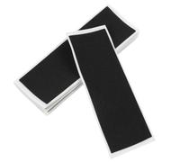 COSMOBETTY 24pcs Self Adhesive Finger Skateboard Grip Tape Black Foam Non Slip Replacement Sheet for Fingerboards Deck Upgrade and Hobbyist Collection Gift