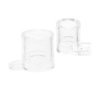 COSMOBETTY 2pcs Acrylic Ant Drinking Bowl Water Feeder with Stable Base and Design, Pet Water Feeder Suitable for Ants, Beehive, and Small Animals