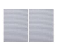 COSMOBETTY 2pcs Aquarium Sponge Filter Pads with Multilayered Foam Filter Cotton Universal Compatibility for Saltwater and Freshwater Fish Tanks Protecting Fish and Shrimp